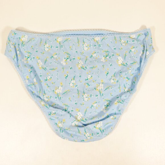 NWT Charter Club Panties Size XXL in Blue Floral - Picture 4 of 14